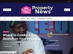 Sites similar to propertynews.com.ng