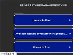 Sites similar to propertyonemanagement.com