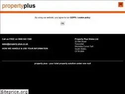 Sites similar to propertypluswales.co.uk