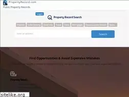 Sites similar to propertyrecord.com