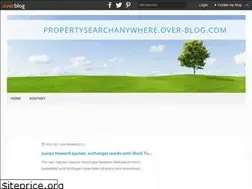 Sites similar to propertysearchanywhere.over-blog.com