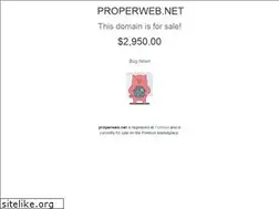 Sites similar to properweb.net