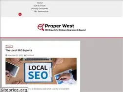 Sites similar to properwest.com