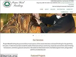 Sites similar to properwoodfinishing.com