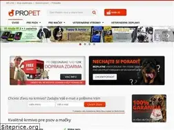 Sites similar to propet.sk