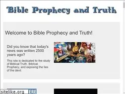Sites similar to prophecyandtruth.com