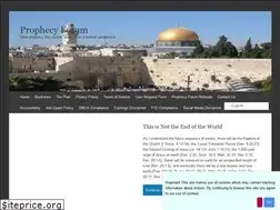 Sites similar to prophecyforum.com