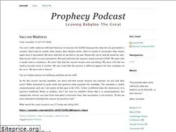 Sites similar to prophecypodcast.com