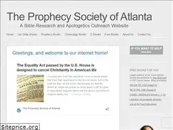 Sites similar to prophecysociety.org