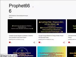 Sites similar to prophet666.com