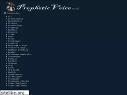 Sites similar to propheticvoice.co.uk