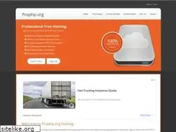 Sites similar to prophp.org