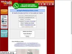 Sites similar to propiedadescolon.com