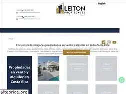 Sites similar to propiedadesleiton.com