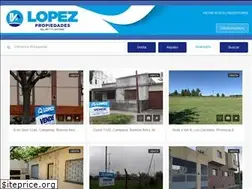 Sites similar to propiedadeslopez.com.ar