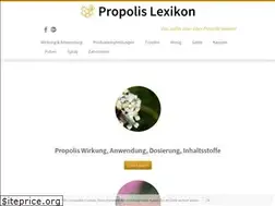 Sites similar to propolis-lexikon.de