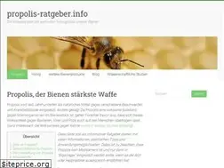 Sites similar to propolis-ratgeber.info