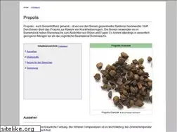 Sites similar to propolis.de