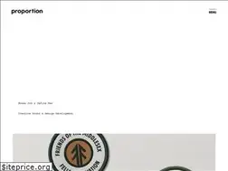 Sites similar to proportion.us