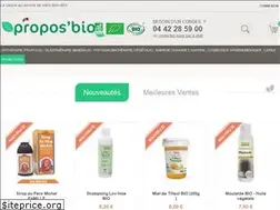 Sites similar to propos-bio.com