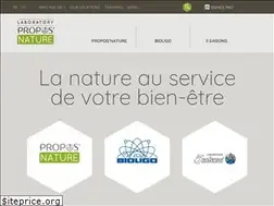 Sites similar to propos-nature.com