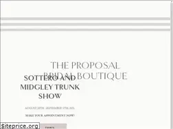 Sites similar to proposalbridal.com