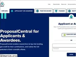 Sites similar to proposalcentral.com