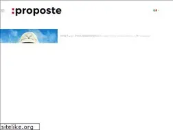 Sites similar to proposte.it