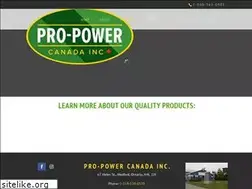 Sites similar to propowercanada.ca