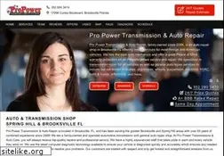 Sites similar to propowertransmissions.com