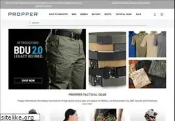 Sites similar to propper.com