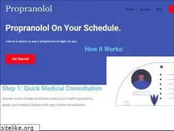 Sites similar to propranolol.com