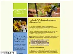 Sites similar to propranolol.live