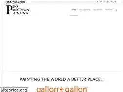 Sites similar to proprecisionpainting.com