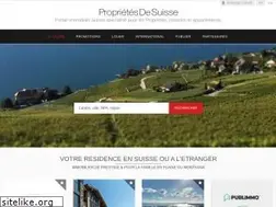 Sites similar to proprietes-de-suisse.ch