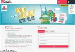 Sites similar to proprietes-privees.com