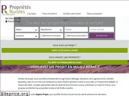 Sites similar to proprietes-rurales.com