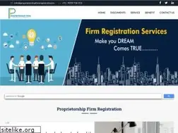 Sites similar to proprietorshipfirmregistration.in
