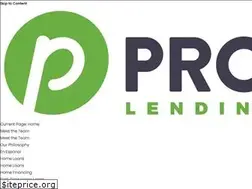 Sites similar to proprlending.com