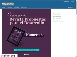 Sites similar to propuestasparaeldesarrollo.com