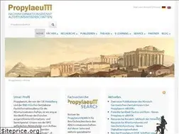 Sites similar to propylaeum.de