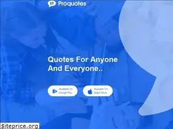 Sites similar to proquotesapp.com