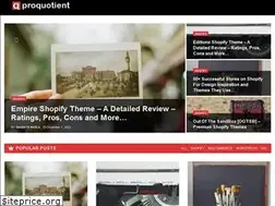 Sites similar to proquotient.com