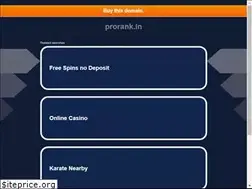Sites similar to prorank.in
