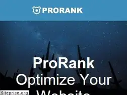 Sites similar to prorank.info