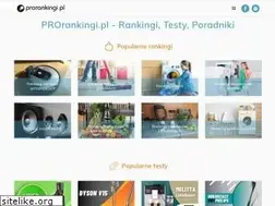 Sites similar to prorankingi.pl