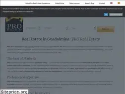 Sites similar to prorealestate.es