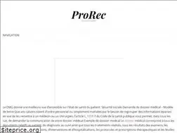 Sites similar to prorec.be