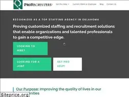 Sites similar to prorecruiters.com
