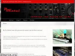 Sites similar to prorental.be